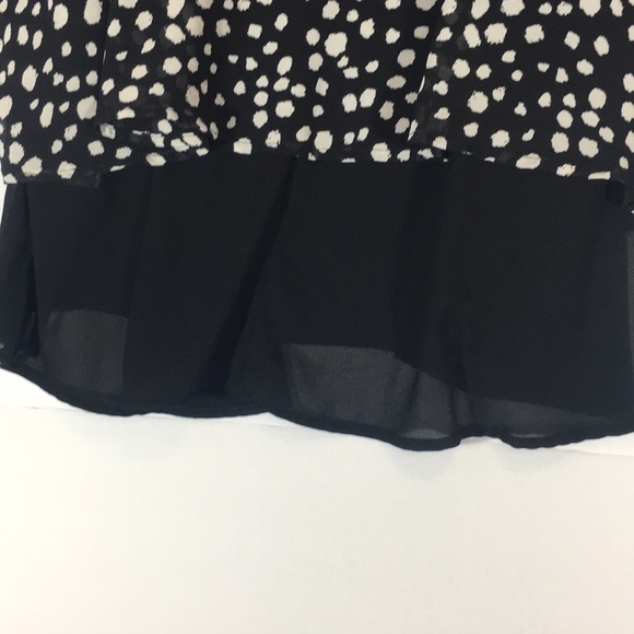 UMGEE “Dalmatian” Oversized Relaxed Fit Cool Summer Layered Look Organza Tunic - Picture 10 of 14